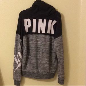 pink hoodie